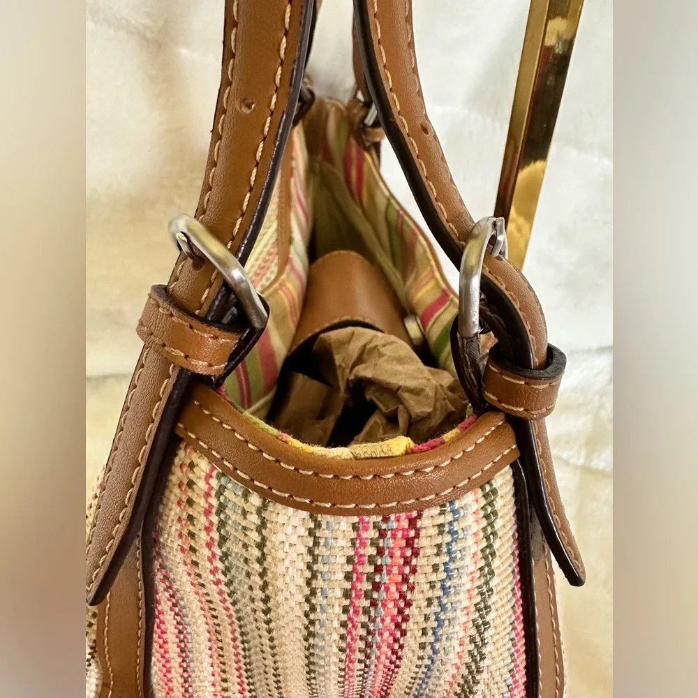 Fossil Striped Multicolor Shoulder Bag - Picture 5 of 12